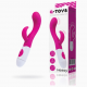 Вибратор с клиторальным стимулятором Toyfa A-Toys Nessy, силикон, розовый, 20 см Вибратор с клиторальным стимулятором Toyfa A-Toys Nessy, силикон, розовый, 20 см