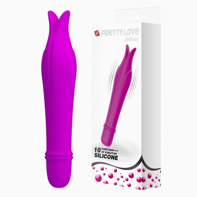 Классический вибратор - Pretty Love Jefrey Vibrator Purple Классический вибратор - Pretty Love Jefrey Vibrator Purple