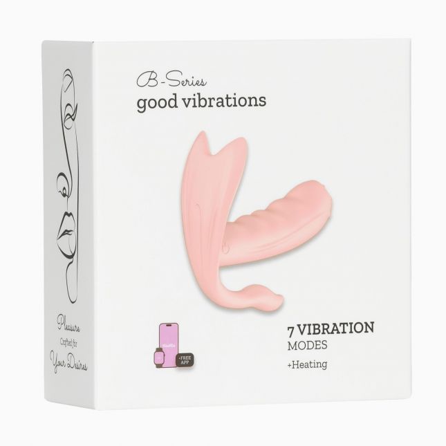 Вібратор - Silicone Vibrator, 7 vibration modes, Heating + APP