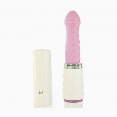 Розкішний вібратор-пульсатор з присоскою Pillow Talk - Feisty Thrusting Vibrator Pink