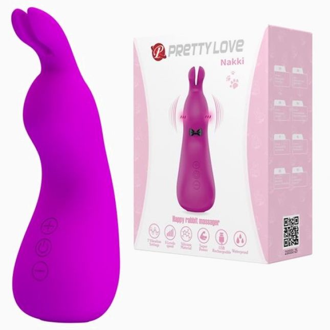 Вібратор - Pretty Love Nakki Massager Purple