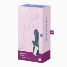 Вібратор - Satisfyer Air Pump Booty 2 Dark Grey