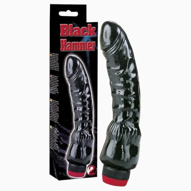 Реалистичный вибратор - Vibrator Black Hammer