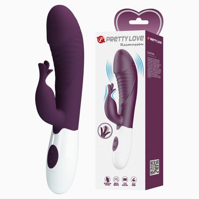 Вібратор - Pretty Love Rasmussen Dual Vibrator Purple