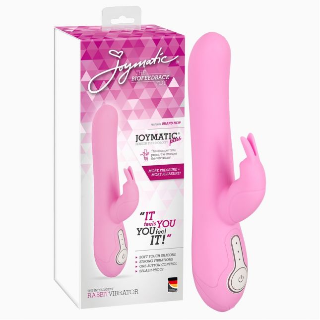 Комп'ютерний вібратор - Joymatic Rabbit Pearl Vibepink