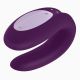 Satisfyer Double Joy Purple - вибратор для пары с управлением через приложение, 9х5.7см, (фиолетовый)