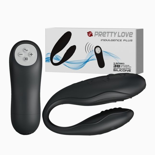 Вібратор - Pretty Love Indulgence Plus Stimulator Black