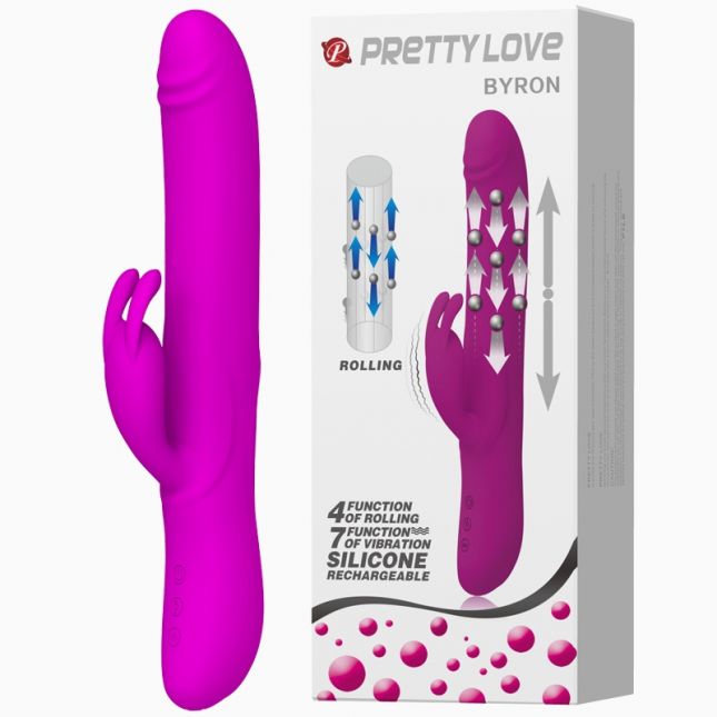 Вібратор - Pretty Love Byron Vibrator Purple Вібратор - Pretty Love Byron Vibrator Purple