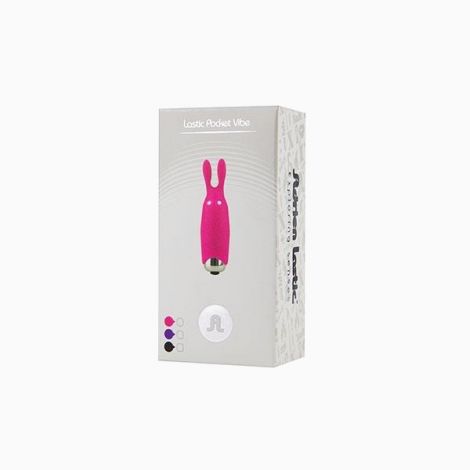 Вібратор - Adrien Lastic Pocket Vibe Rabbit Pink