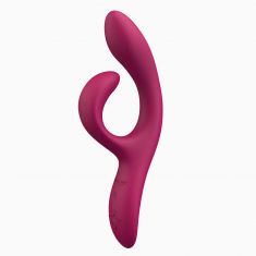 We-Vibe Nova 2 - Универсальный вибратор-кролик со смарт-управлением и гнущимся вагинальным стимулятором, 21.7х3.9 см, (фиолетовый)
