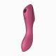 Вакуумний стимулятор із вібрацією Satisfyer Curvy Trinity 3 Red (м