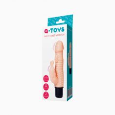 Реалістичний вібратор Toyfa A - Toys Multi - Speed, TPE, 14 см Реалістичний вібратор Toyfa A - Toys Multi - Speed, TPE, 14 см