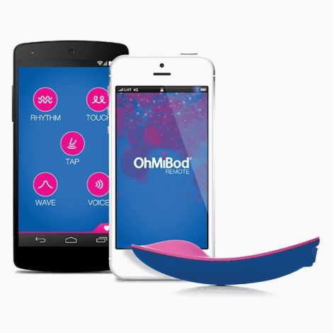 Кліторальний вібратор OhMiBod - blue Motion App Controlled Nex 1