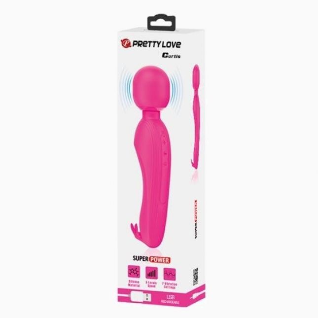 Вібратор - Pretty Love Curtis Massager Pink
