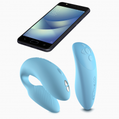 We-Vibe Chorus - сенсорный вибратор для пар с дистанционным управлением, 7,8х3,3 см