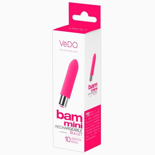 Компьютерный вибратор - Bam Mini Foxy Pink