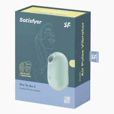 Кліторальний стимулятор - Satisfyer Pro To Go 2 Mint