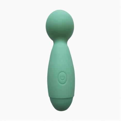 Мінівібромасажер Wooomy Smally Mini Wand Turquoise