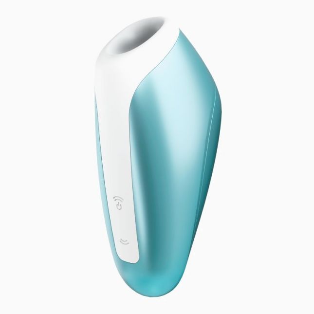 Вакуумний кліторальний вібратор - Satisfyer Love Breeze Light Blue
