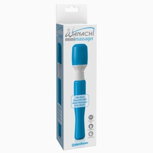 Комп'ютерний вібратор - Mini Wanachi Massager, синій