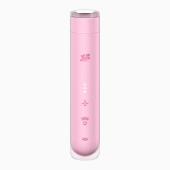 Вакуумный стимулятор Satisfyer First Kiss, технология 3D Air Pulse, 30 режимов, двойной силикон