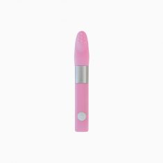 Мініатюрний вібратор Qvibry Mini Vibe Pink, 12х2 см