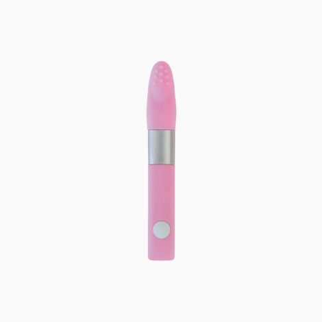 Мініатюрний вібратор Qvibry Mini Vibe Pink, 12х2 см