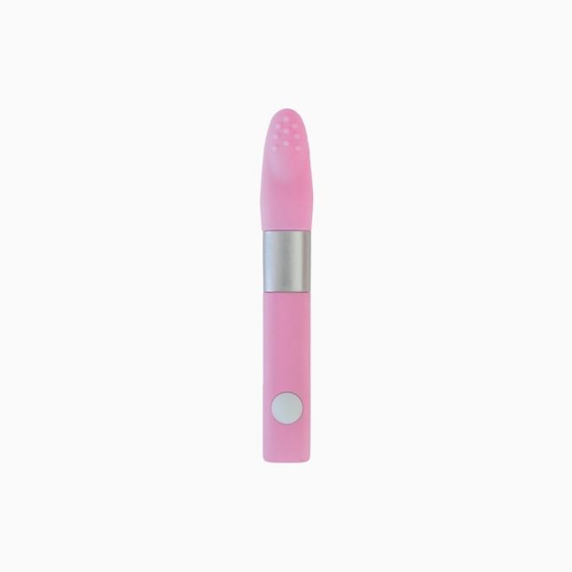 Мініатюрний вібратор Qvibry Mini Vibe Pink, 12х2 см