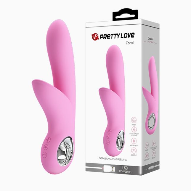 Комп'ютерний вібратор - Pretty Love Carol Vibrator Pink