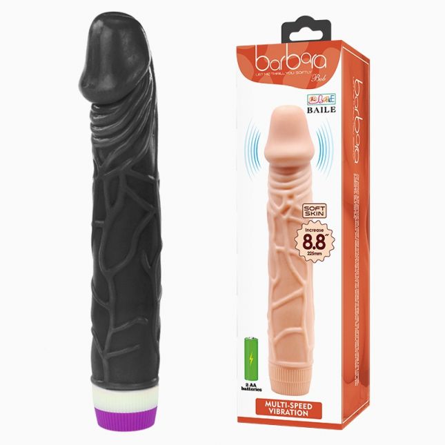 Вібратор - Barbara Bob Vibrator 8,8" Black