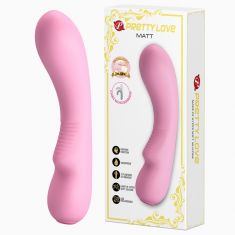 Комп'ютерний вібратор - Pretty Love Matt Vibrator Pink