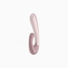 Смарт вібратор-кролик із підігрівом Satisfyer Heat Wave Mauve (пошкоджена формована вставка!!!)