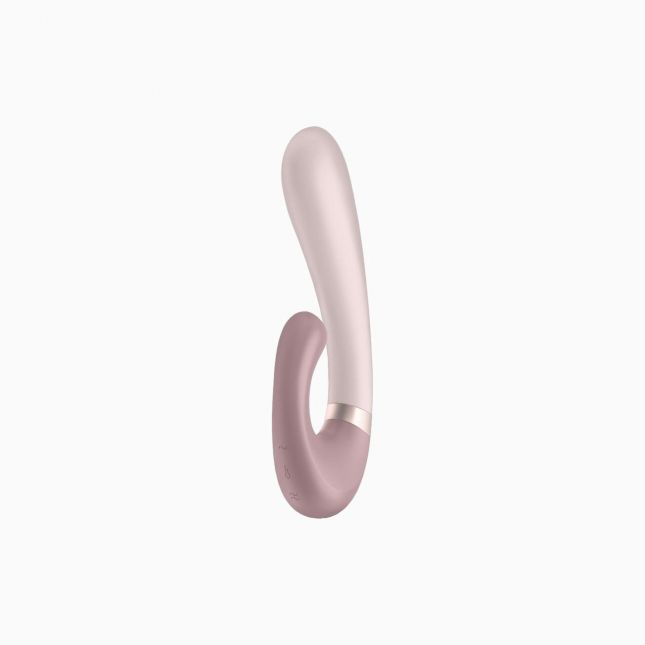Смарт вібратор-кролик із підігрівом Satisfyer Heat Wave Mauve (пошкоджена формована вставка!!!)