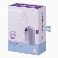 Кліторальний стимулятор - Satisfyer Pro To Go 2 Violet