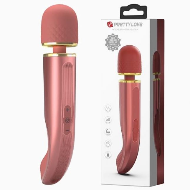 Вібромасажер - Pretty Love Interesting Massager Rose Gold Вібромасажер - Pretty Love Interesting Massager Rose Gold