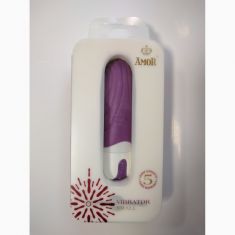 Класичний вібратор - Vibrator Alex Mini Lila BT, білий/фіолетовий