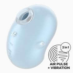 Вакуумний стимулятор - Satisfyer Cutie Ghost Blue