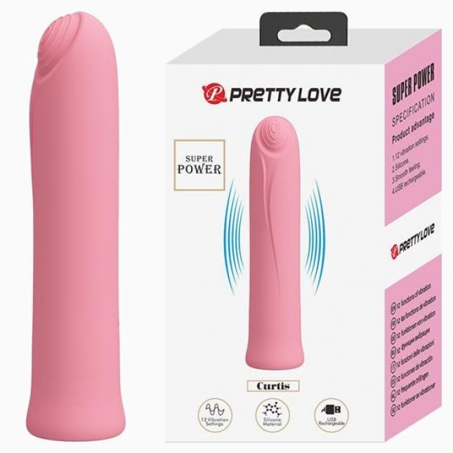 Вібратор - Pretty Love Curtis Vibrator Pink