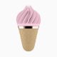 Морозиво-спінатор Satisfyer Lay-On - Sweet Treat Pink/Brown, 10 режимів роботи, водонепроникний