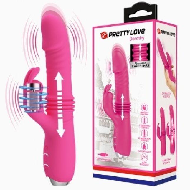 Вібратор - Pretty Love Dorothy Vibrator Pink Вібратор - Pretty Love Dorothy Vibrator Pink