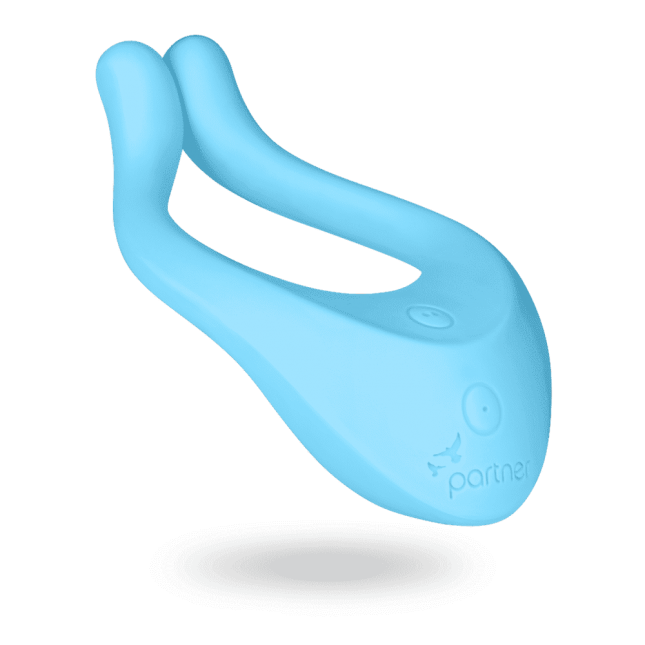 Satisfyer Partner Multifun 1 - багатофункціональний вібратор для пар, 13х6, 5х3, 5 см