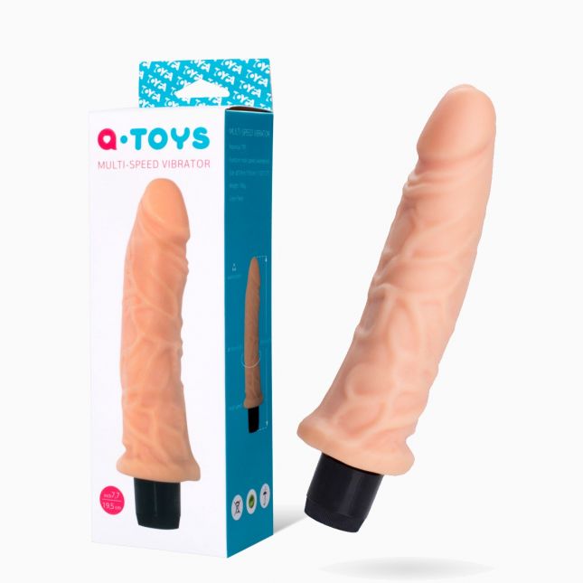 Реалістичний вібратор Toyfa A - Toys Multi - Speed,, TPE, режимів вібрації, 16,5 см