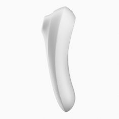 Смарт-вібратор та вакуумний стимулятор 2в1 Satisfyer Dual Pleasure White Смарт-вібратор та вакуумний стимулятор 2в1 Satisfyer Dual Pleasure White