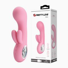 Комп'ютерний вібратор - Pretty Love Chris Vibrator Light Pink