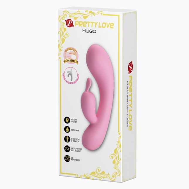 Компьютерный вибратор - Pretty Love Hugo Vibrator Pink Компьютерный вибратор - Pretty Love Hugo Vibrator Pink
