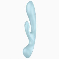 Вибратор-кролик Satisfyer Triple Oh Blue