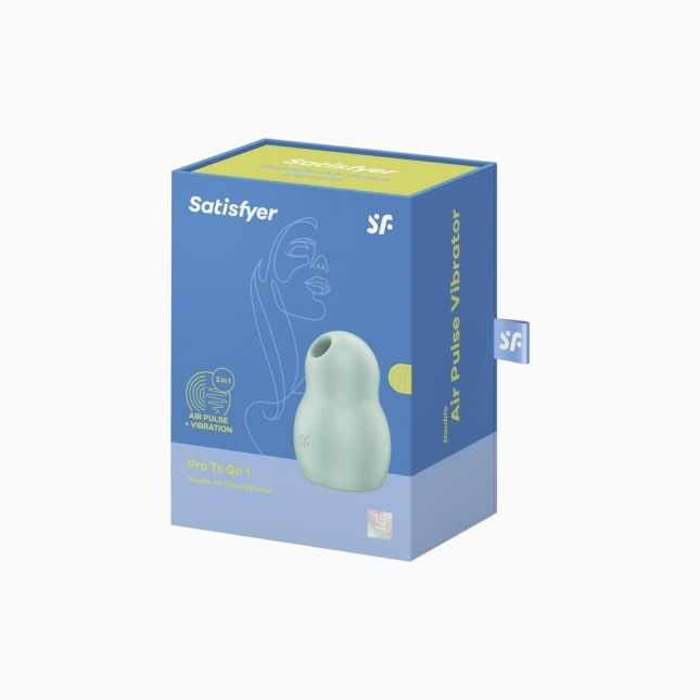 Вакуумний стимулятор - Satisfyer Pro To Go 1 Mint