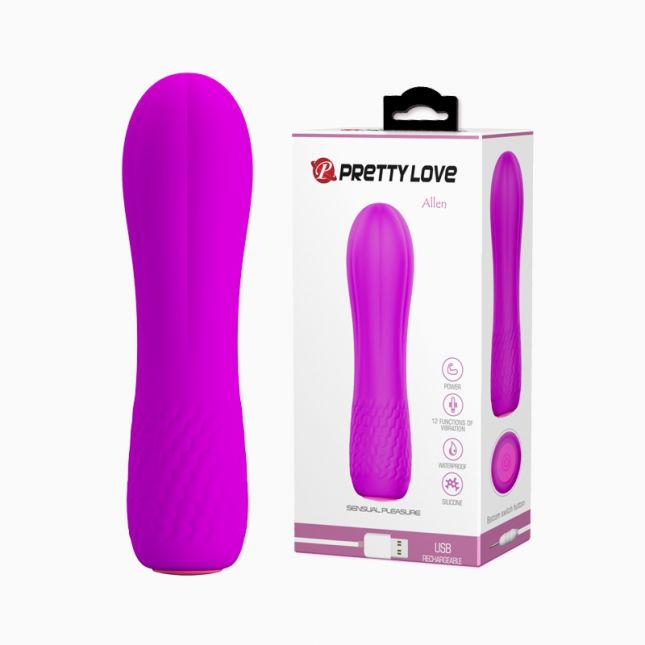 Вібратор - Pretty Love Allen Vibrator Pink Вібратор - Pretty Love Allen Vibrator Pink