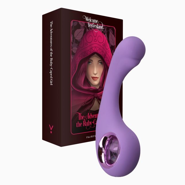 Вибратор для точки G FairyGasm BraveryAward violet