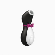Satisfyer Pro Penguin Next Generation - вакуумный стимулятор клитора в виде пингвина (черный)